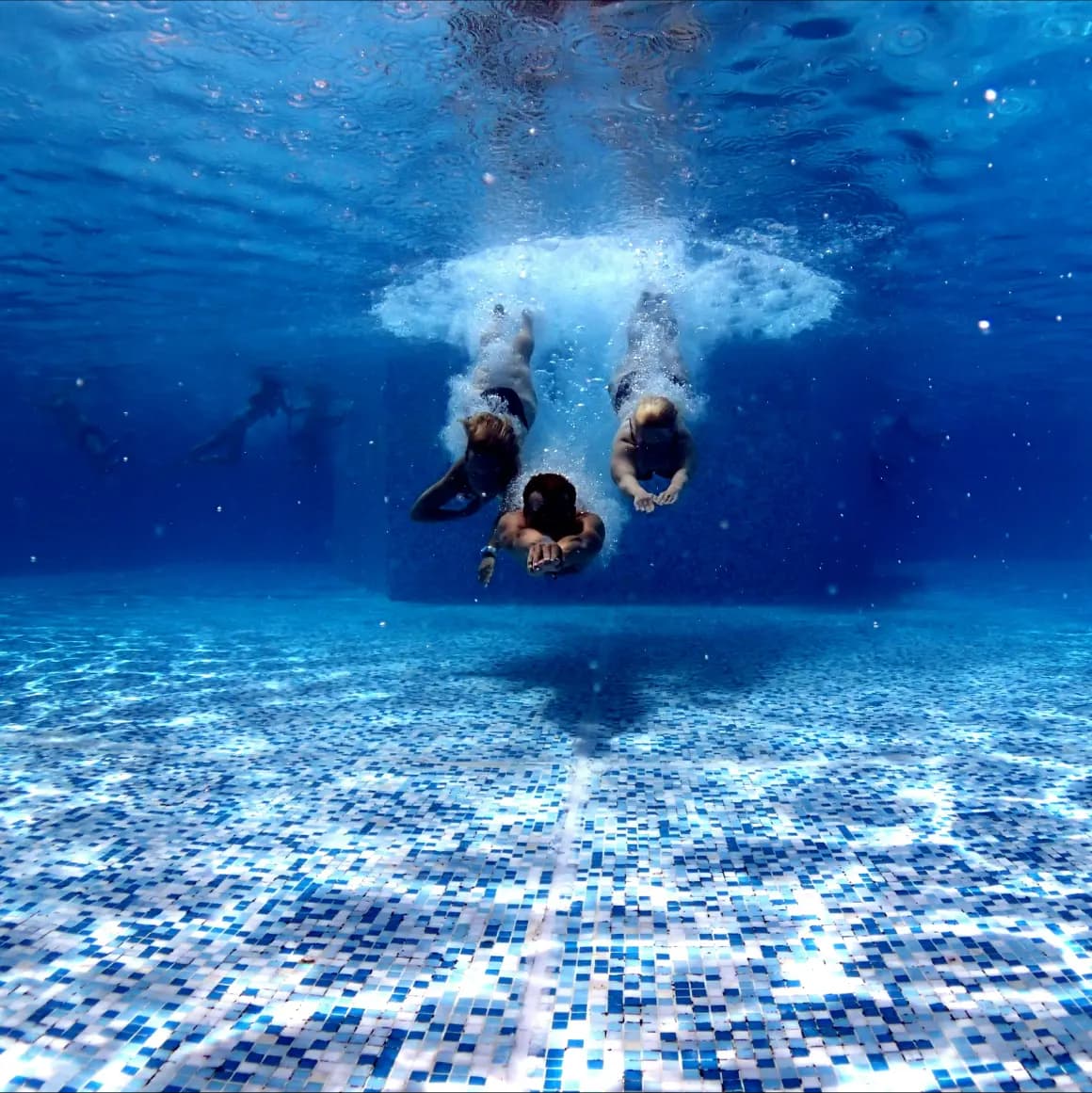 Swimming fun in every season